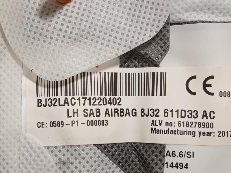 Air-bag Sedile ANT SX BJ32LAC171220402 Land Rover Discovery V Sport 2015