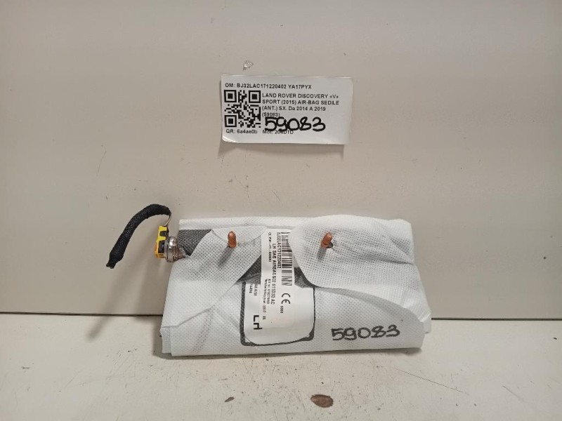 Air-bag Sedile ANT SX BJ32LAC171220402 Land Rover Discovery V Sport 2015