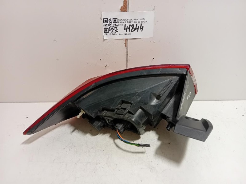Fanale POST DX Renault CLIO IV 2013