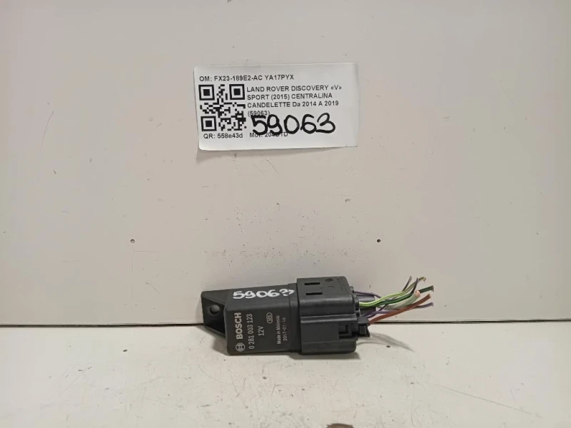 Centralina Candelette FX23-189E2-AC Land Rover Discovery V Sport 2015