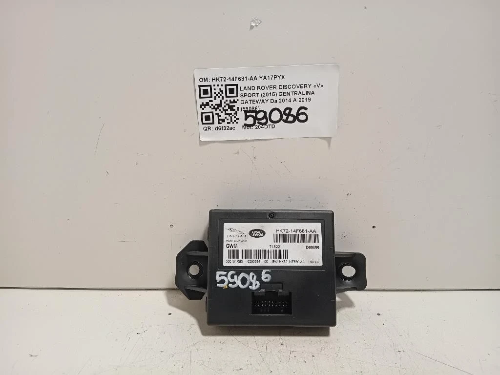 Centralina Gateway HK72-14F681-AA Land Rover Discovery V Sport 2015