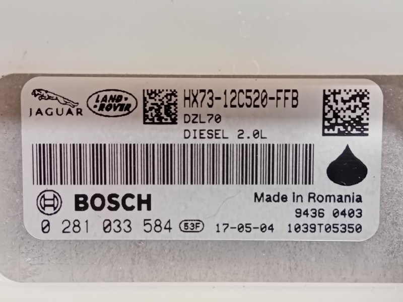 Centralina Iniezione HX73-12C520-FFB Land Rover Discovery V Sport 2015