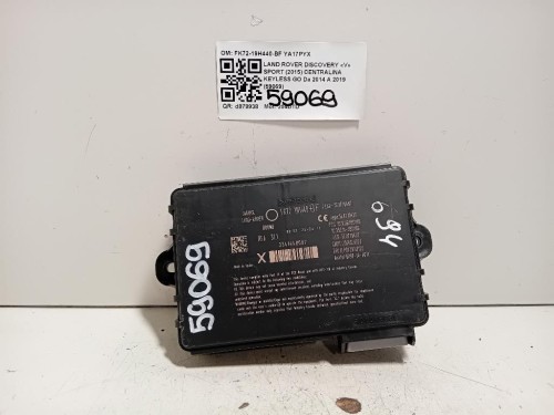 Centralina Keyless GO FK72-19H440-BF Land Rover Discovery V Sport 2015