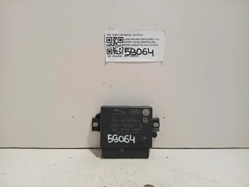 Centralina PARK Assist GX63-15C859-DL Land Rover Discovery V Sport 2015