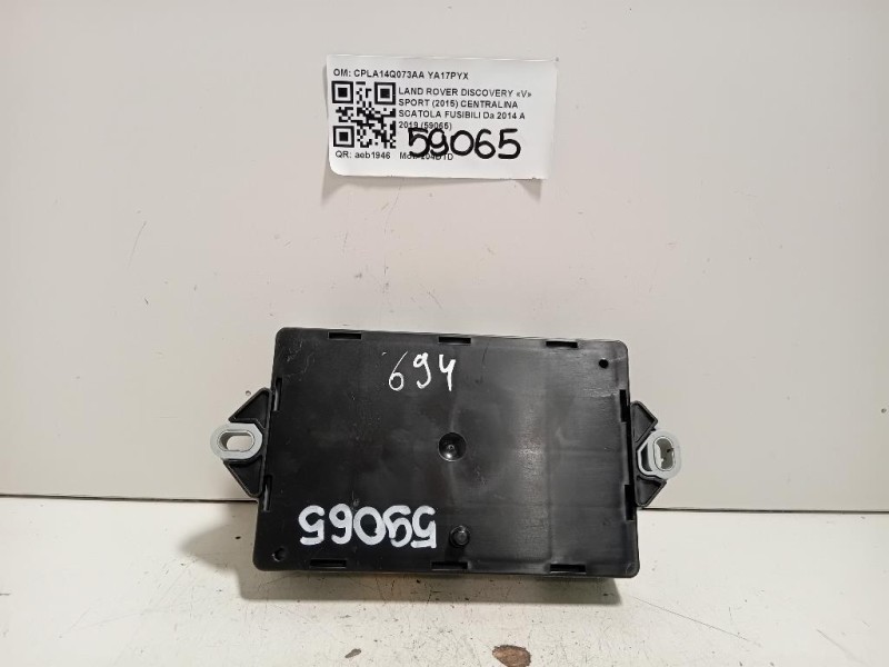 Centralina Scatola Fusibili CPLA14Q073AA Land Rover Discovery V Sport 2015