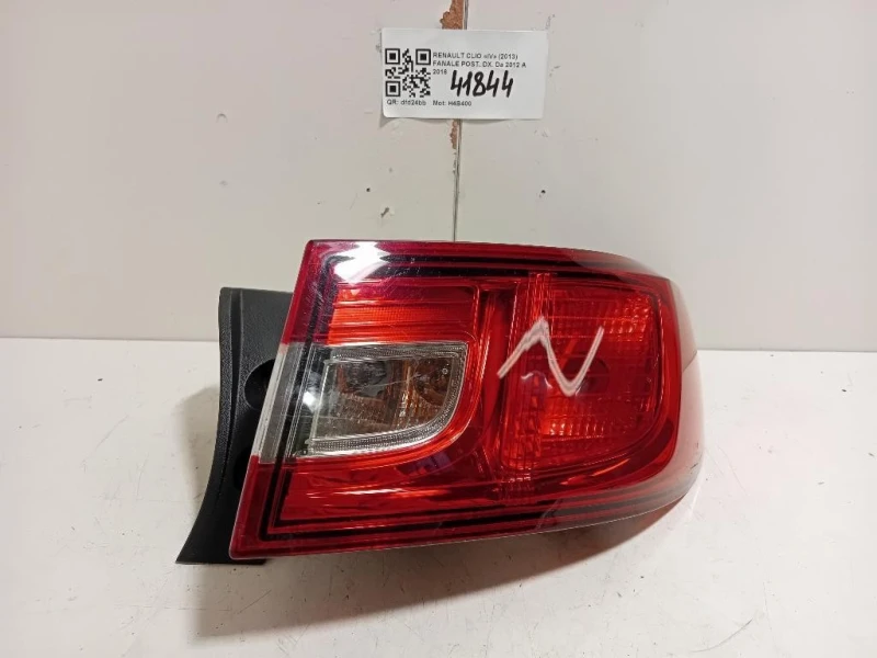 Fanale POST DX Renault CLIO IV 2013