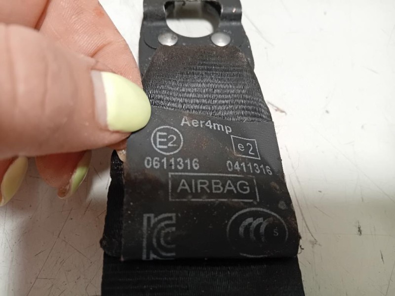 Cintura DI Sicurezza Sedile ANT DX 868840454R Renault CLIO IV 2016