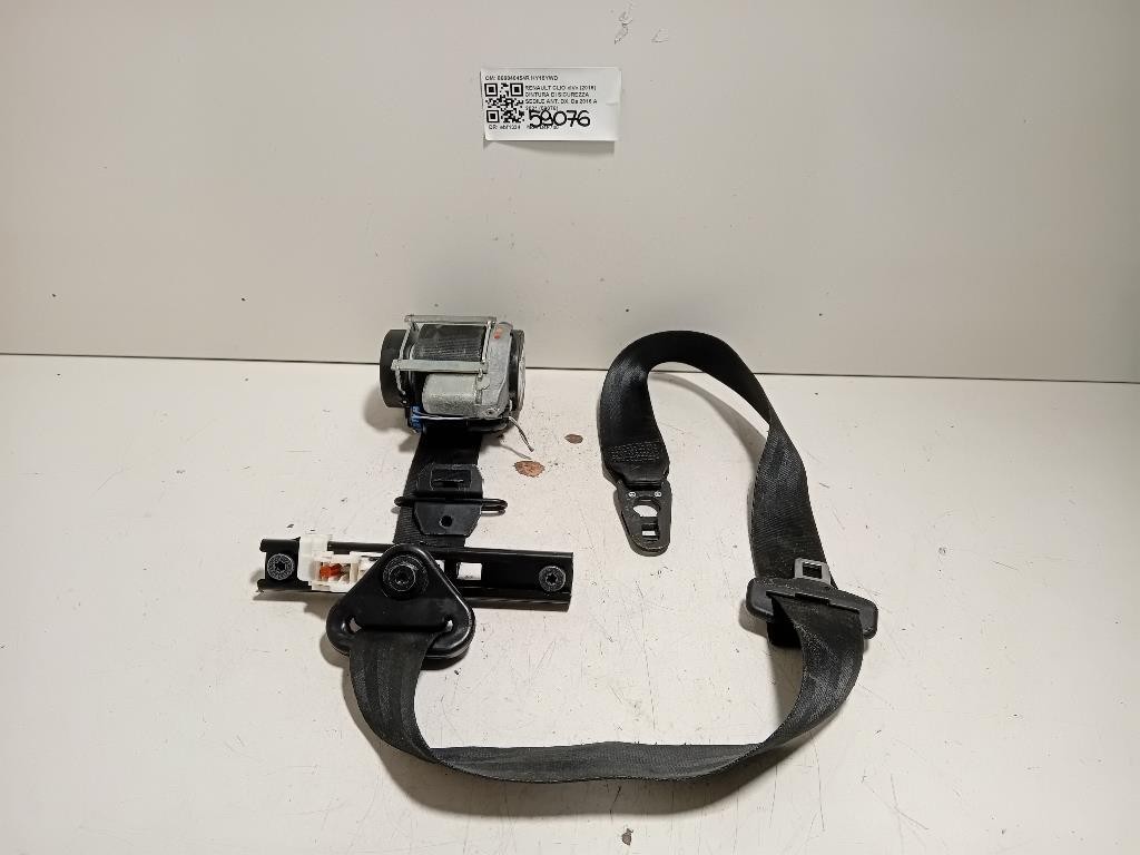 Cintura DI Sicurezza Sedile ANT DX 868840454R Renault CLIO IV 2016