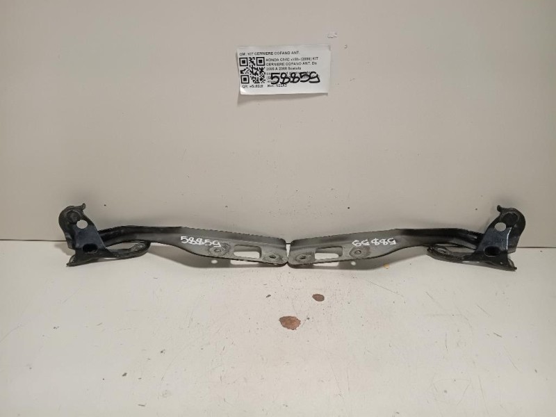 KIT Cerniere Cofano ANT KIT CERNIERE COFANO ANT Honda Civic VIII 2006