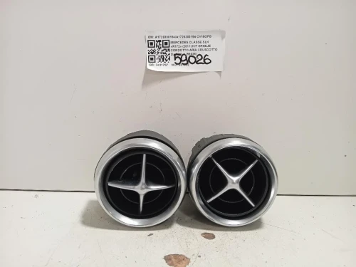 KIT Griglie Condotto ARIA Cruscotto A1728300154A1728300154 Mercedes Classe SLK R172 2011