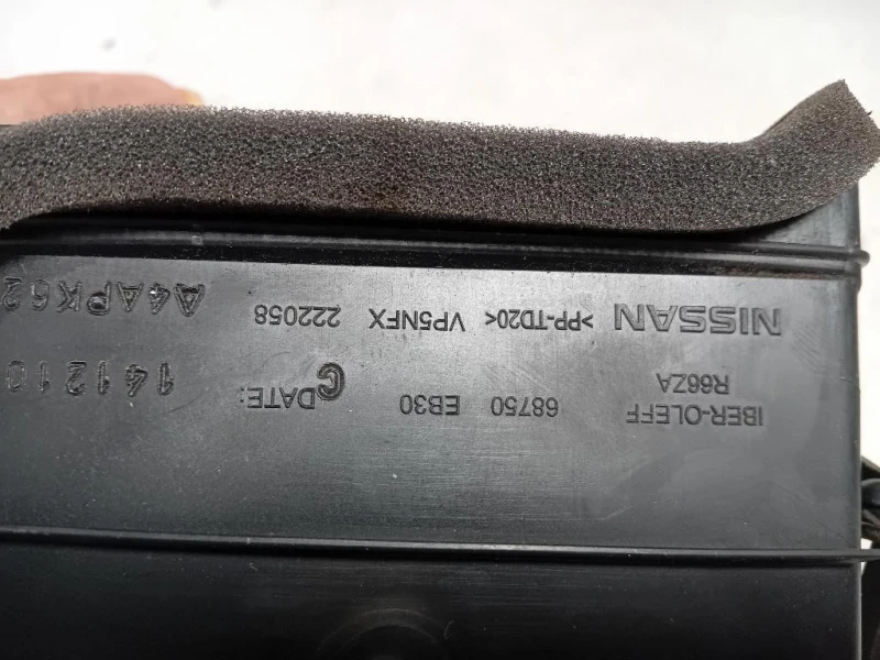 KIT Griglie Condotto ARIA Cruscotto 68751EB3068750EB30 Nissan Nv200 2009