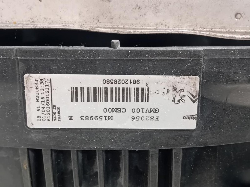 KIT Radiatori 9812028580 Peugeot 208 I 2015