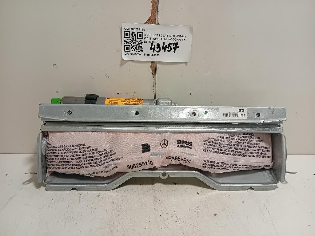 Air-bag Ginocchia SX 306259110 Mercedes Classe C W204 2011