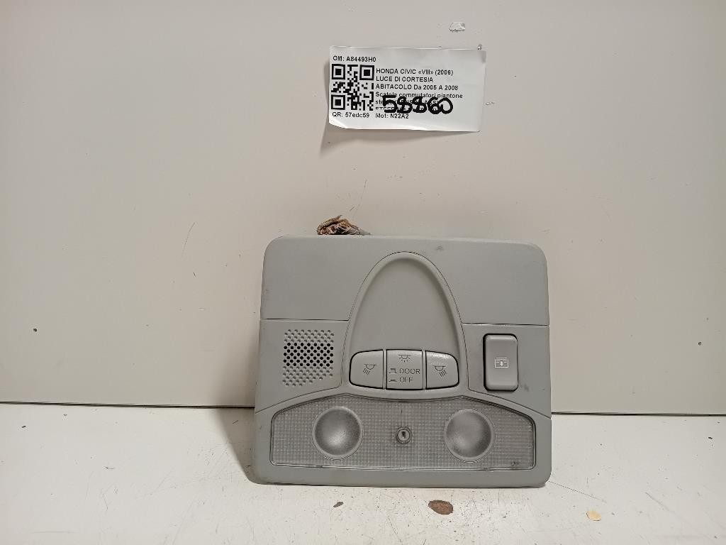 LUCE DI Cortesia Abitacolo A84493H0 Honda Civic VIII 2006