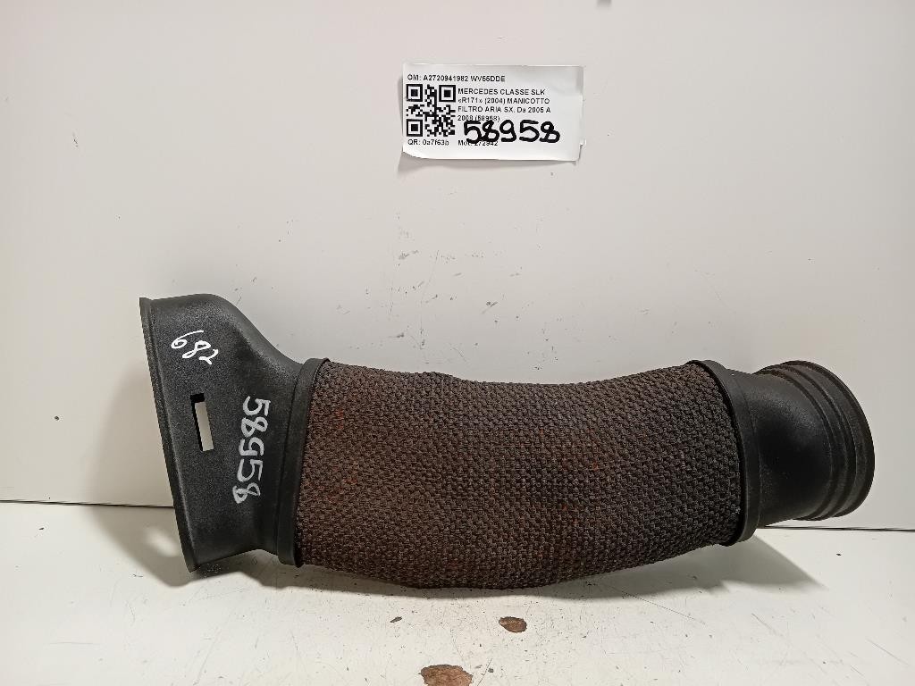 Manicotto Filtro ARIA SX A2720941982 Mercedes Classe SLK R171 2004