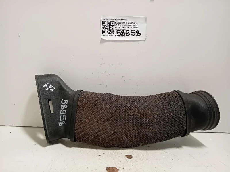 Manicotto Filtro ARIA SX A2720941982 Mercedes Classe SLK R171 2004