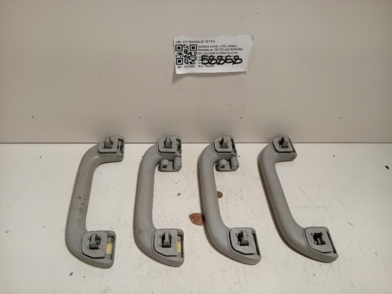 Maniglia Tetto Anteriore DX KIT MANIGLIE TETTO Honda Civic VIII 2006