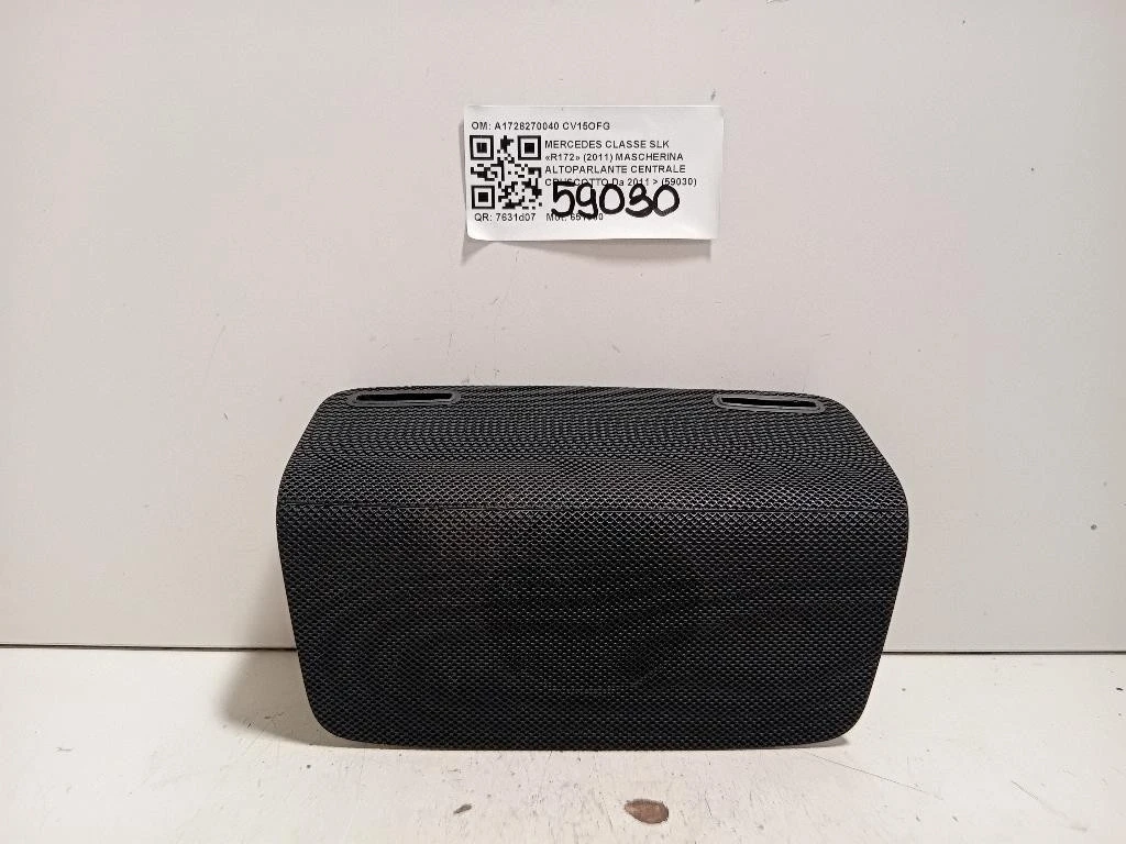 Mascherina Altoparlante Centrale Cruscotto A1728270040 Mercedes Classe SLK R172 2011