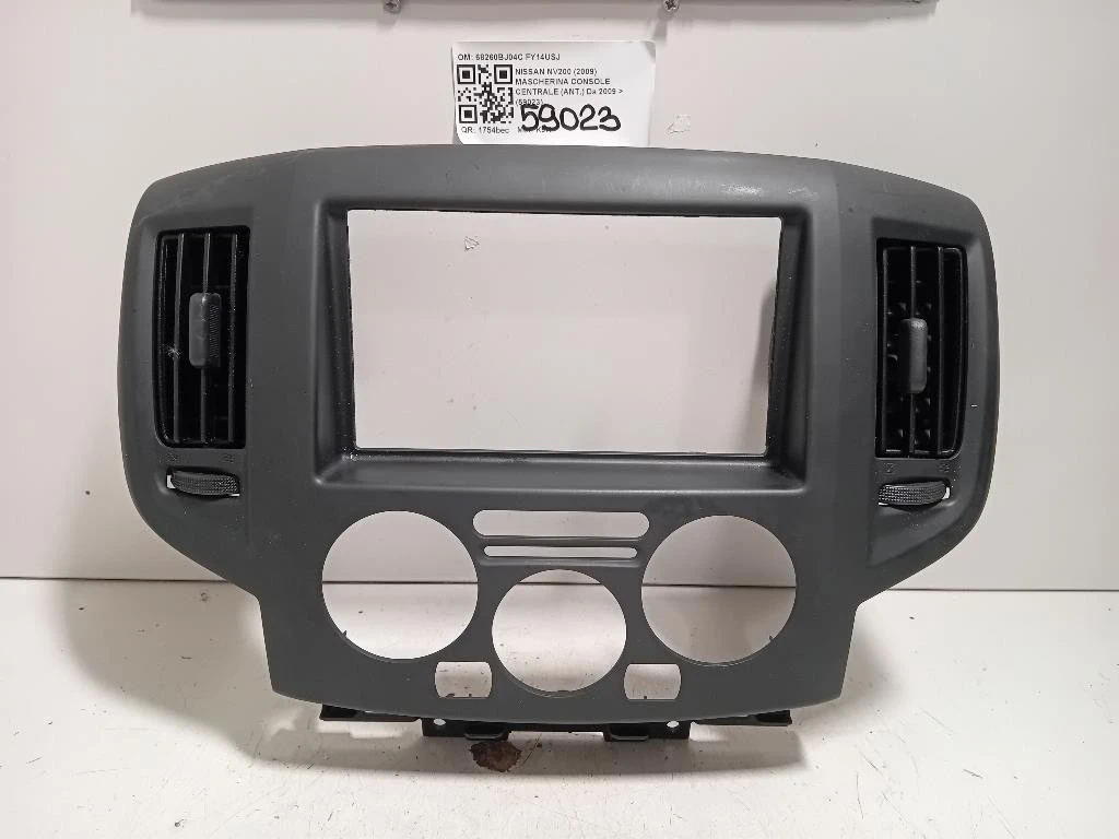 Mascherina Console Centrale ANT 68260BJ04C Nissan Nv200 2009