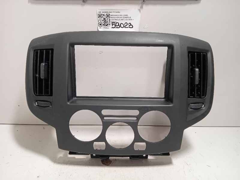 Mascherina Console Centrale ANT 68260BJ04C Nissan Nv200 2009
