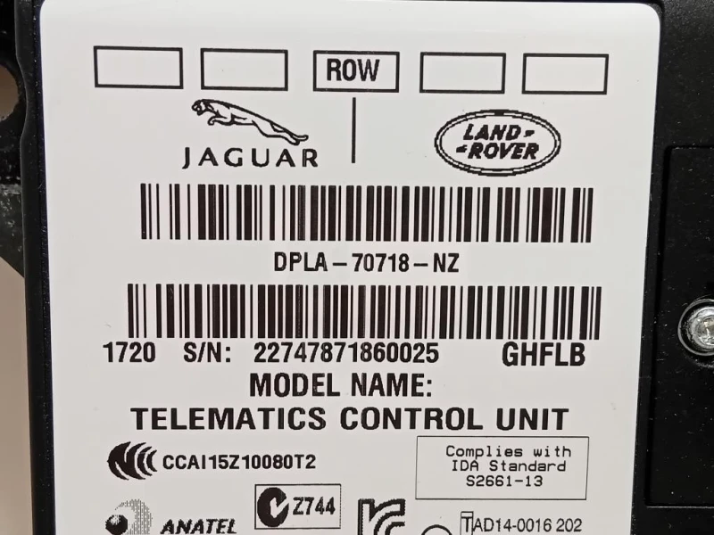 Modulo Bluetooth DPLA-70718-NZ Land Rover Discovery V Sport 2015
