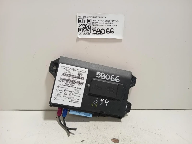 Modulo Bluetooth DPLA-70718-NZ Land Rover Discovery V Sport 2015