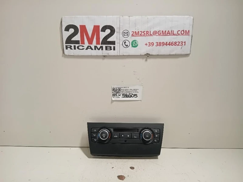 Modulo Comando Riscaldamento Clima 64119250394 Bmw Serie 3 E90 Berlina 2005