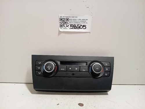 Modulo Comando Riscaldamento Clima 64119250394 Bmw Serie 3 E90 Berlina 2005