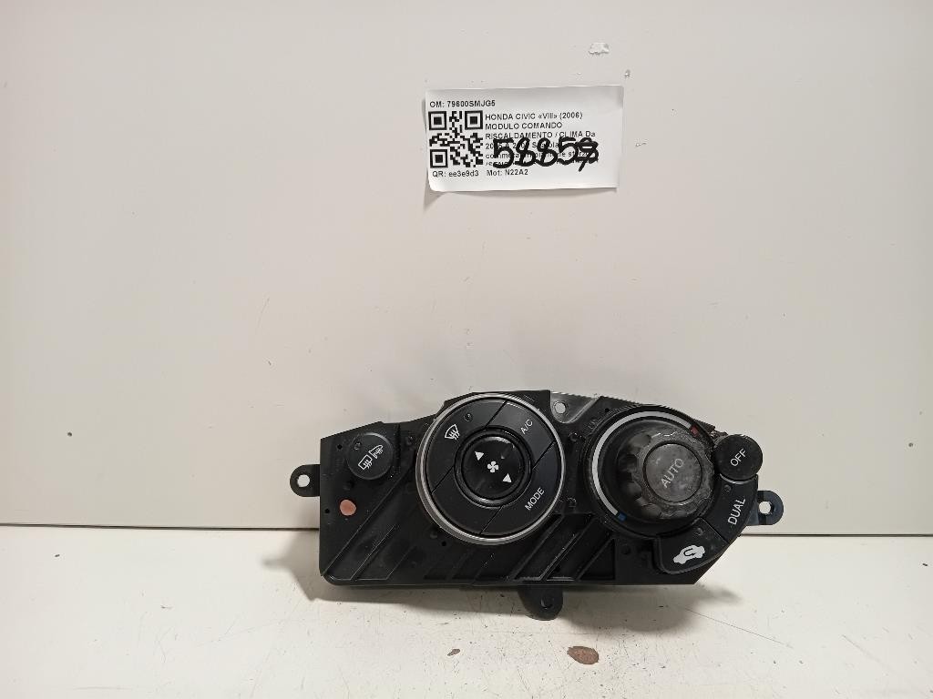 Modulo Comando Riscaldamento Clima 79600SMJG5 Honda Civic VIII 2006