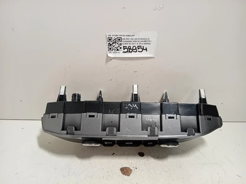 Modulo Comando Riscaldamento Clima 97250-1W700 Kia RIO III 2012