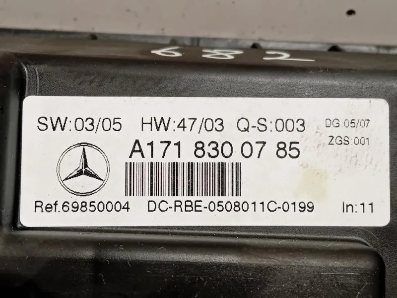 Modulo Comando Riscaldamento Clima A1718300785 Mercedes Classe SLK R171 2004