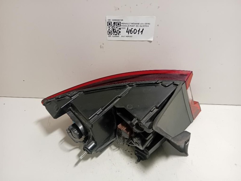 Fanale POST DX 265509578R Renault Mégane IV 2016