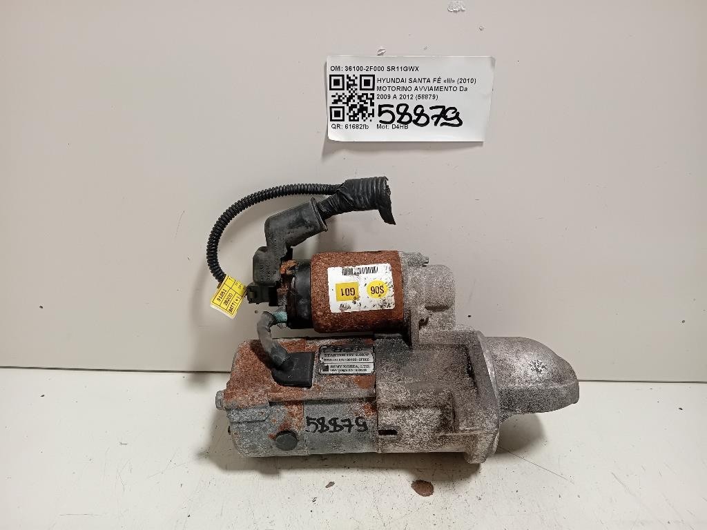 Motorino Avviamento 36100-2F000 Hyundai Santa FÉ III 2010