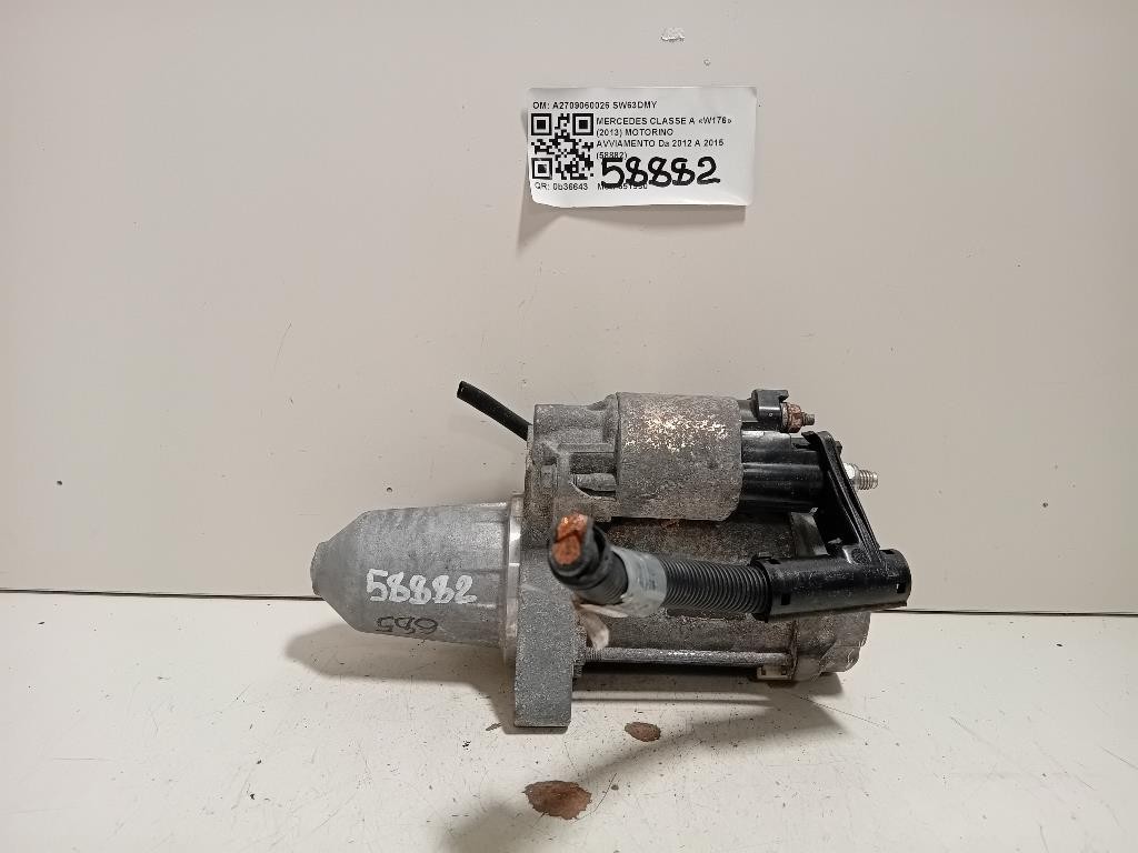 Motorino Avviamento A2709060026 Mercedes Classe A W176 2013