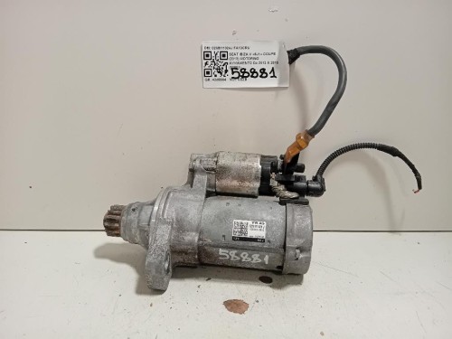 Motorino Avviamento 02M911024J Seat Ibiza V 6J1 Coupe 2013