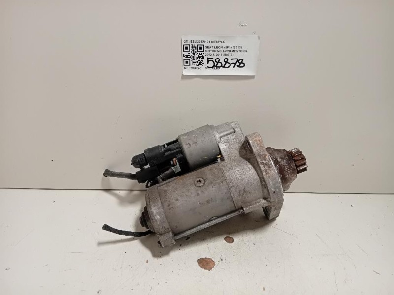 Motorino Avviamento ESW20ER121 Seat LEON 5F1 2013