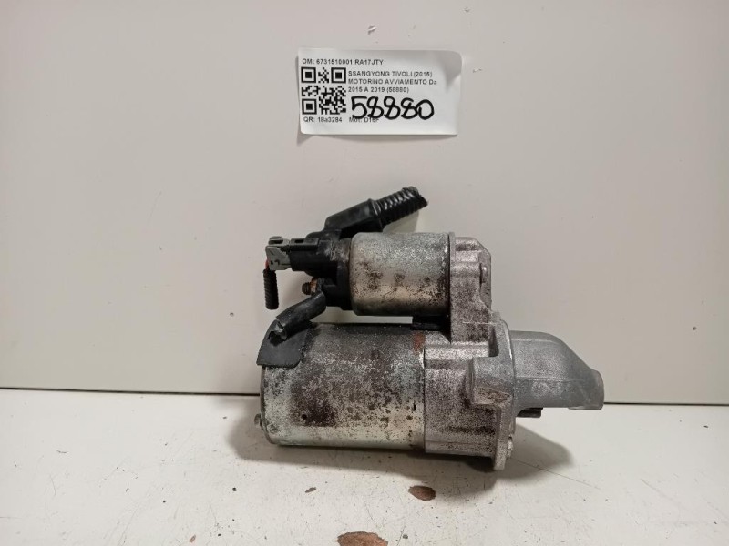 Motorino Avviamento 6731510001 Ssangyong Tivoli 2015