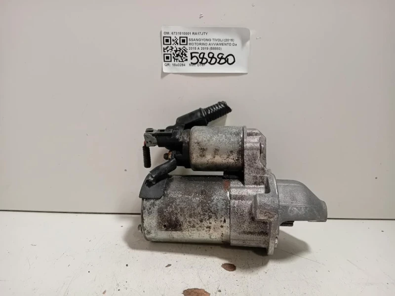 Motorino Avviamento 6731510001 Ssangyong Tivoli 2015