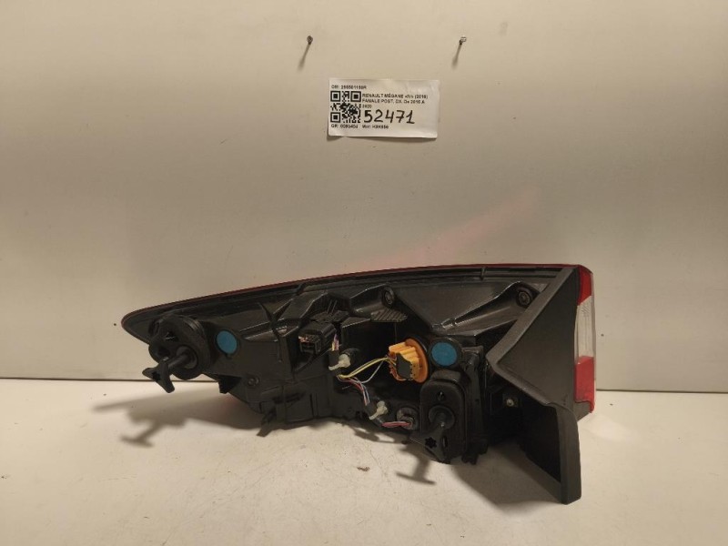 Fanale POST DX 265501150R Renault Mégane IV 2016