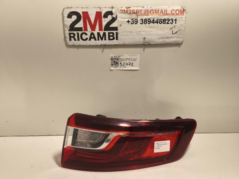 Fanale POST DX 265501150R Renault Mégane IV 2016