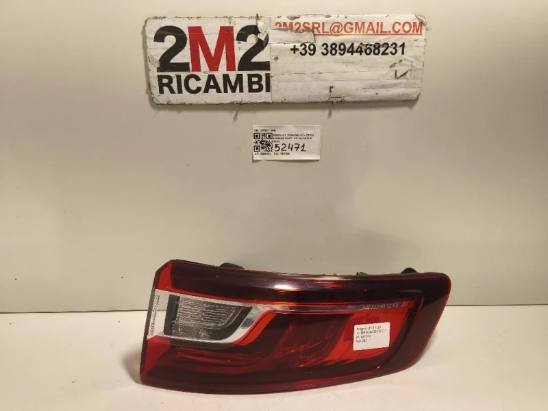 Fanale POST DX 265501150R Renault Mégane IV 2016