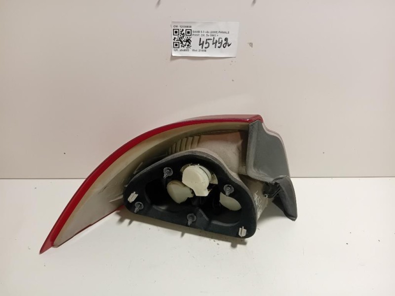 Fanale POST DX 12830938 Saab 9-3 II 2002
