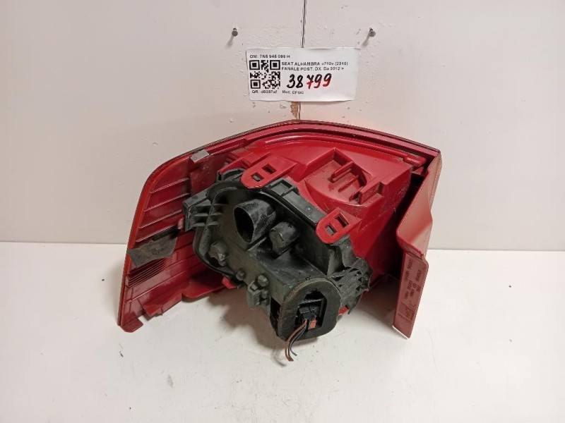 Fanale POST DX 7N5945096H Seat Alhambra 710 2010