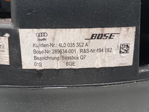Cassa Altoparlante Subwoofer Autoradio