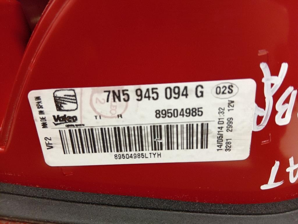 Fanale POST DX 7N5 945 094 G Seat Alhambra 710 2010