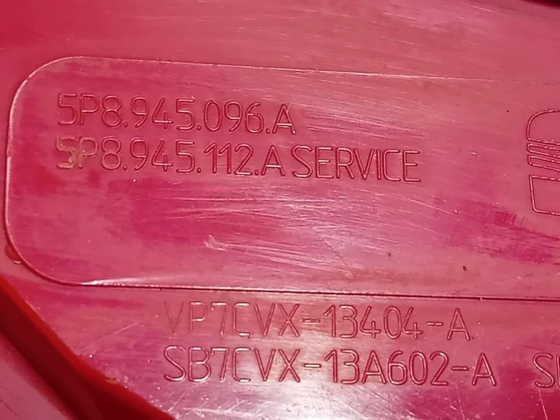 Fanale POST DX 5P8945096A Seat Altea XL 5P5 2004