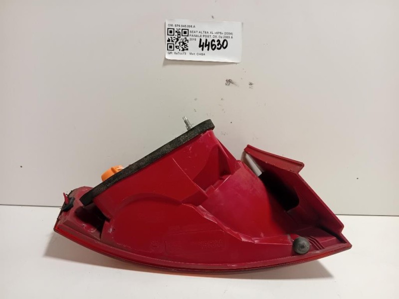 Fanale POST DX 5P8945096A Seat Altea XL 5P5 2004
