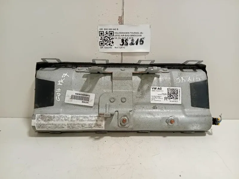 Air-bag Ginocchia DX 5G2880842B Volkswagen Touran III 2010