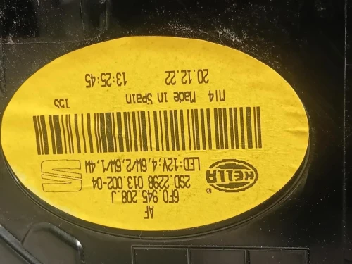 Fanale POST DX 6F0945208J Seat Ibiza VI KJ1 2017