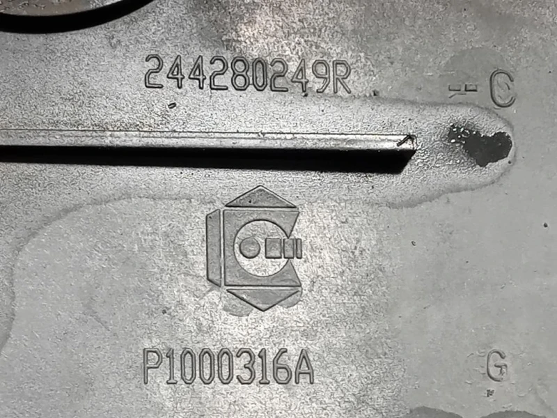 Cassetta Batteria 244280249R Renault Mégane IV 2016